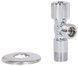 Кран приладовий кутовий Thermo Alliance Standart 1/2" ЗР латунь, вентильна букса SF3441515