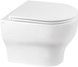 Унитаз подвесной QTAP Aries безободковый с сиденьем Soft-close QT0333063ERW - QT0333063ERW - 1