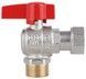 Кран кульовий кутовий з накидною гайкою Thermo Alliance Standart 3/4" ВЗ латунь PN40 TAS224W20