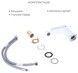 Смеситель для раковины Qtap Gemini Chrome/White QTGEM270CRW45675 латунь - QTGEM270CRW45675 - 6