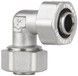 Уголок обжимной Thermo Alliance Standart 20х20 разборный латунь SD155W2020