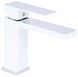 Смеситель для раковины Qtap Gemini Chrome/White QTGEM270CRW45675 латунь - QTGEM270CRW45675 - 1