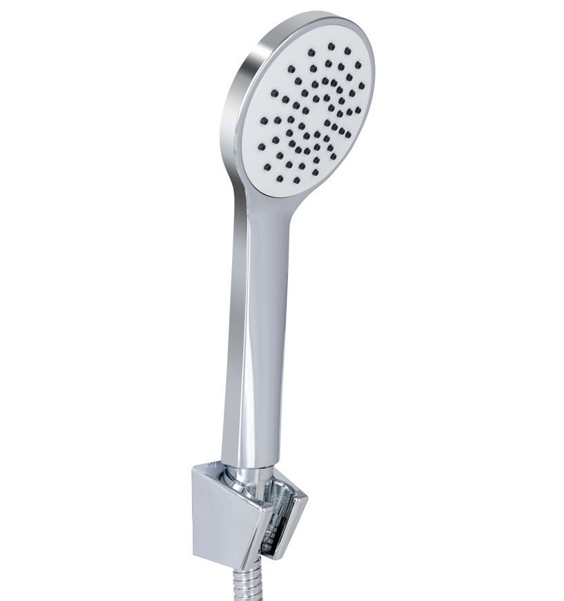 Смеситель для ванны Lidz Latwa 006 с душевым гарнитуром LDLAT006WHI45424 белый/хром - LDLAT006WHI45424