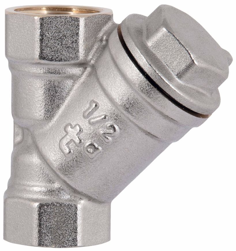 Фильтр грубой очистки Thermo Alliance Standart 1/2" ВР никелированный для воды TAS124W15 - TAS124W15