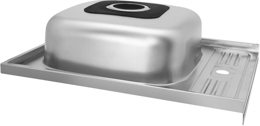 Кухонна мийка LIDZ 6050 Satin 0,6 мм (155) - LIDZ605006SAT