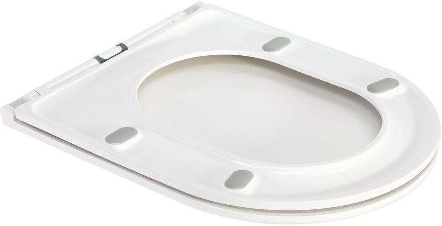 Унитаз подвесной QTAP Aries безободковый с сиденьем Soft-close QT0333063ERW - QT0333063ERW
