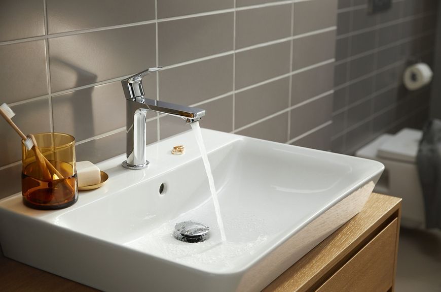 Смеситель для раковины HANSGROHE Rebris E 110 CoolStart хром 72560000 - 72560000