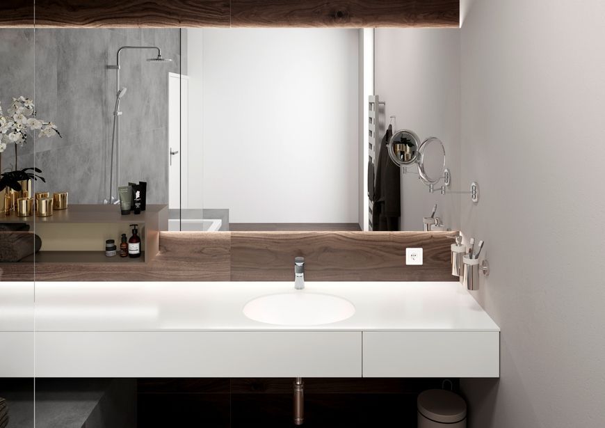 Змішувач для раковини HANSGROHE Vernis Blend 100 хром 71580000 - 71580000