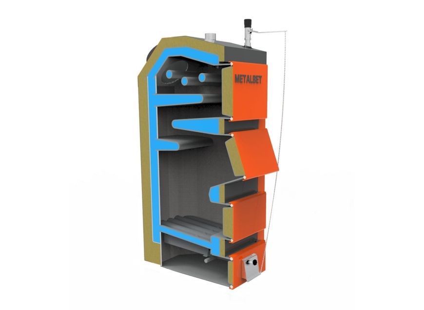 Твердопаливний котел METALBET Hydra Classic Bio 8 kW - HCB8