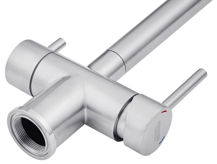 Кухонная мойка Kroner KRP Geb&uuml;rstet 6050HM с смесителем и дозатором CVS29810 KRG6050HMESG03815BLKSP016 - KRG6050HMESG03815BLKSP016