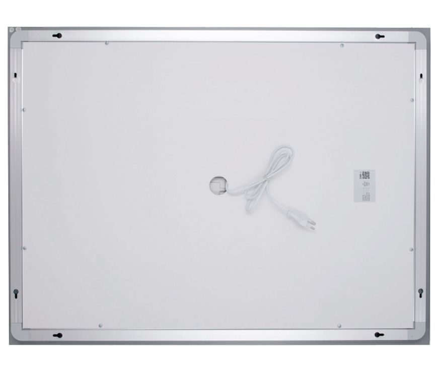 Зеркало Lidz Kubis KU1 900х700 мм с LED-подсветкой Touch, с антизапотеванием, с диммером, рег. яркости LD78LF904907048451