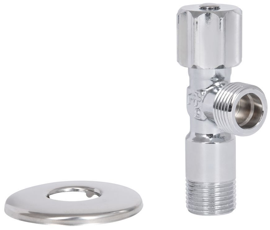 Кран приладовий кутовий Thermo Alliance Standart 1/2" ЗР латунь, вентильна букса SF3441515