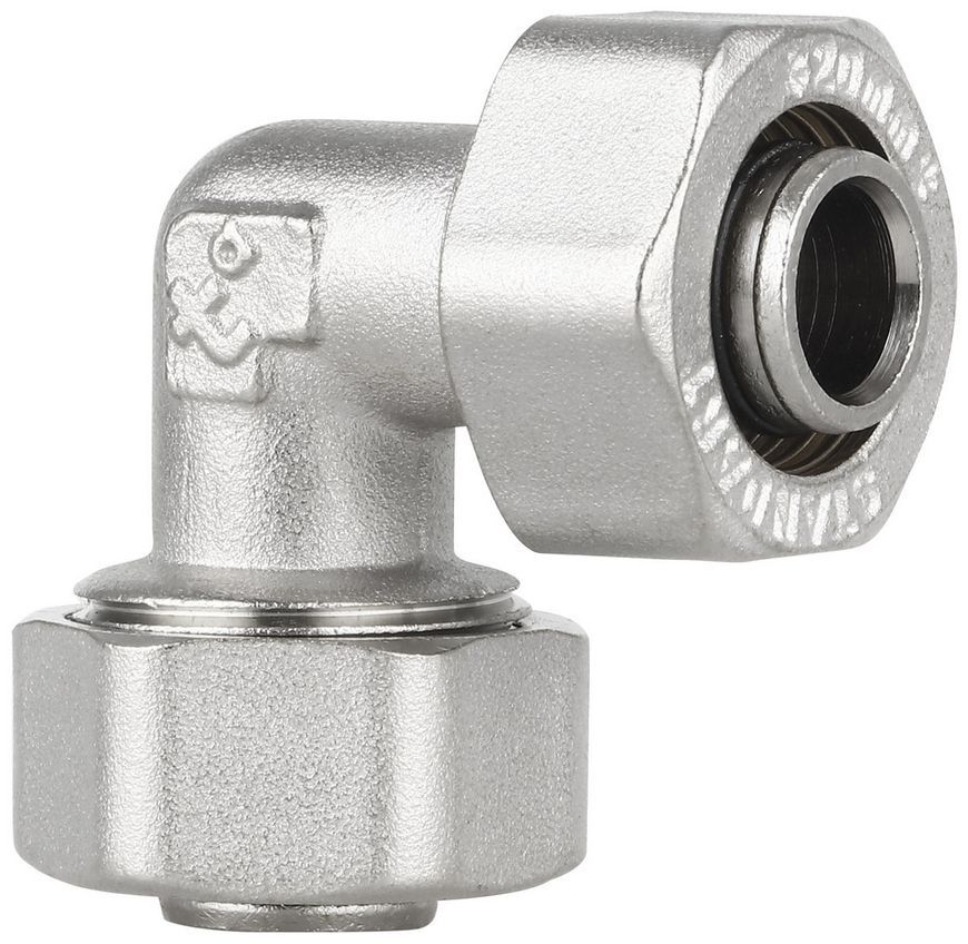 Уголок обжимной Thermo Alliance Standart 20х20 разборный латунь SD155W2020