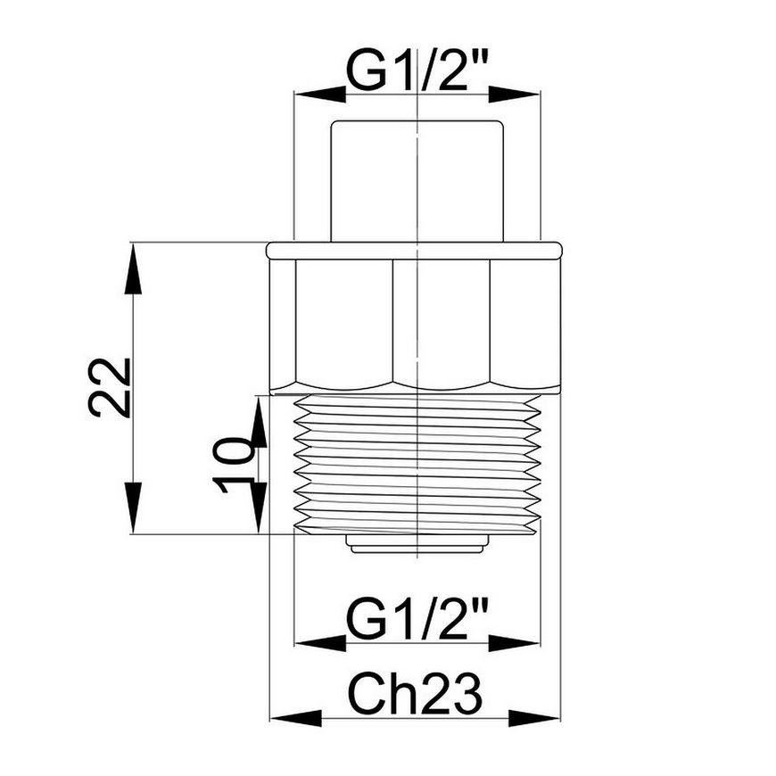 Клапан для повітровідвідника ICMA 1/2" №710 - 82710AD05