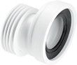 Канализационное подключение McALPINE 120 мм 97-107/110 мм смещение 20 мм WC-CON4