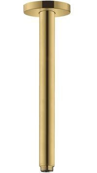 Стельовий тримач верхнього душу HANSGROHE S 30 см Polished Gold Optic 27389990 золото - 27389990