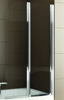 Шторка стеклянная для ванны KFA ARMATURA MODERN 2 170-06991P универсальная, профиль хром - 170-06991P