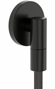 Шлангове під&rsquo;єднання HANSGROHE FixFit Fine S зі зворотним клапаном Brushed Black Chrome 28882340 чорний хром - 28882340