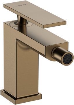 Змішувач для біде HANSGROHE Tecturis E Brushed Bronze 73200140 бронза з донним клапаном pop-up - 73200140