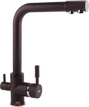 Смеситель для мойки POTATO P4098-6 с встроенным краном для питьевой воды - POTP40986