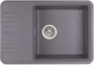 Кухонна мийка QTAP CS 7440 Grey (QT7440GRE471) - QT7440GRE471