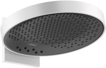 Верхний душ с держателем HANSGROHE Rainfinity 360 3jet Matt White 26234700 белый матовый - 26234700
