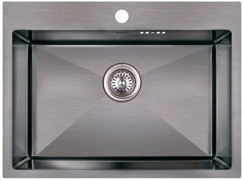 Кухонная мойка IMPERIAL D5843BL PVD black Handmade 2,7/1,0 мм (IMPD5843BLPVDH10) - IMPD5843BLPVDH10