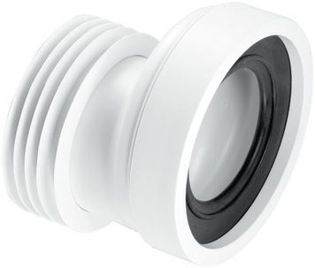 Каналізаційне підключення McALPINE 120 мм 97-107/110 мм зміщення 20 мм WC-CON4