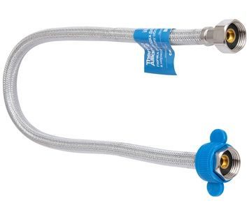 Шланг для підключення води Thermo Alliance Standart 30 см 1/2"x1/2" ВВ нерж. обплетення в силіконі TAS389W30