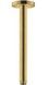 Стельовий тримач верхнього душу HANSGROHE S 30 см Polished Gold Optic 27389990 золото - 27389990 - 1