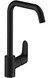 Смеситель для кухонной мойки HANSGROHE Focus M41 260 1jet Matt Black 31820670 черный матовый - 31820670 - 1