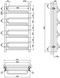 Рушникосушарка водяна LIDZ Zigzag (CRM) D32/20х1/2" 500x1000 P4 - LZZD322012501004WAT - 6