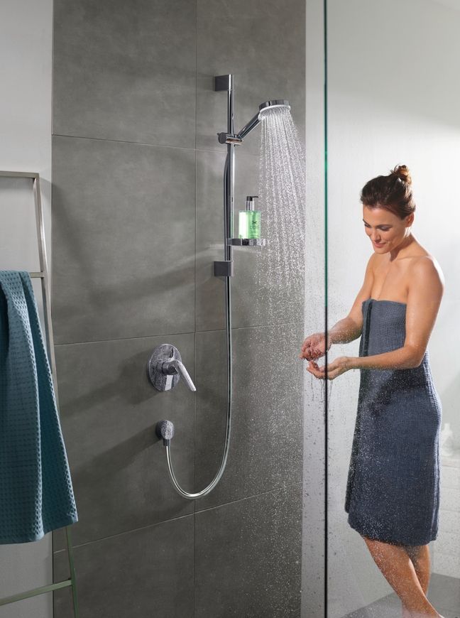 Душевой набор HANSGROHE CROMETTA Vario с мыльницей Casetta 65 2jet хром/белый 26553400 - 26553400