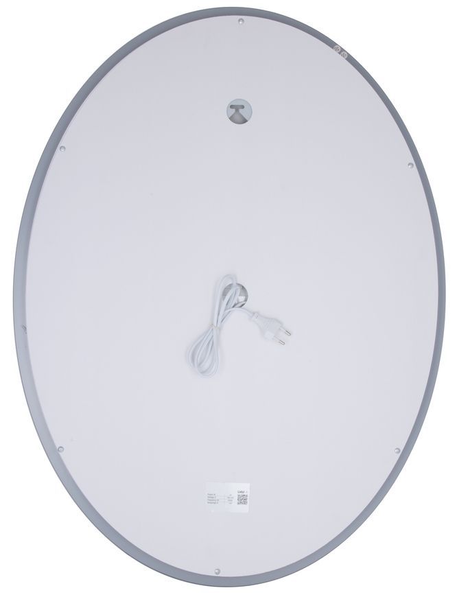 Дзеркало Lidz Vida 600х800 мм з LED-підсвічуванням Touch, з антизапотіванням, з димером, рег. яскравості LD78LF6080