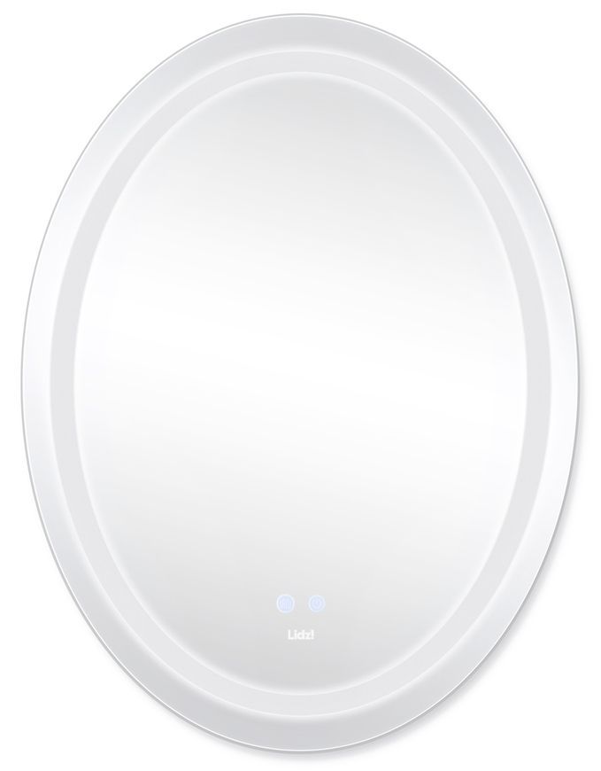 Дзеркало Lidz Vida 600х800 мм з LED-підсвічуванням Touch, з антизапотіванням, з димером, рег. яскравості LD78LF6080
