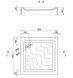 Душевой поддон LIDZ Mazur ST80x80x16 LMAST808016