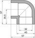 Уголок PPR ALFA PLAST 32, 90&deg; APEL9032XXX - APEL9032XXX - 2