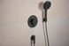 Шлангове під&rsquo;єднання HANSGROHE FixFit Fine S зі зворотним клапаном Brushed Black Chrome 28882340 чорний хром - 28882340 - 4