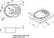 Кухонна мийка QTAP 5745 Micro Decor 0,8 мм (180) - QT5745MICDEC08 - 7