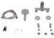 Смеситель для душа Lidz Luna 010 с душевым гарнитуром Nickel LDLUN010NKS46095 - LDLUN010NKS46095 - 6