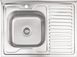 Кухонна мийка LIDZ 6080-L Decor 0,8 мм (180) - LIDZ6080LDEC08 - 1