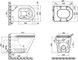 Унитаз подвесной QTAP Scorpio безободковый с сиденьем Soft-close QT1433053ERW - QT1433053ERW - 12