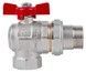 Кран шаровой с "американкой" Icma Far. Rossa 1" угловой №361 87361AF11 - 87361AF11 - 3