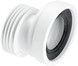Канализационное подключение McALPINE 120 мм 97-107/110 мм смещение 20 мм WC-CON4