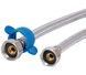 Шланг для підключення води Thermo Alliance Standart 30 см 1/2"x1/2" ВВ нерж. обплетення в силіконі TAS389W30