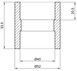 Муфта PPR ALFA PLAST 40 - APCOUP40XXX - 2