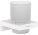 Стакан для зубних щіток HANSGROHE AddStoris Matt White 41749700 білий матовий