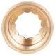 Удлинитель латунный Thermo Alliance Standart 1/2" ВРх1/2" НР, 60 мм SD4221560
