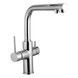 Смеситель для кухни IMPRESE DAICY 55009-F с встроенным краном для питьевой воды, хром - 55009-F - 1