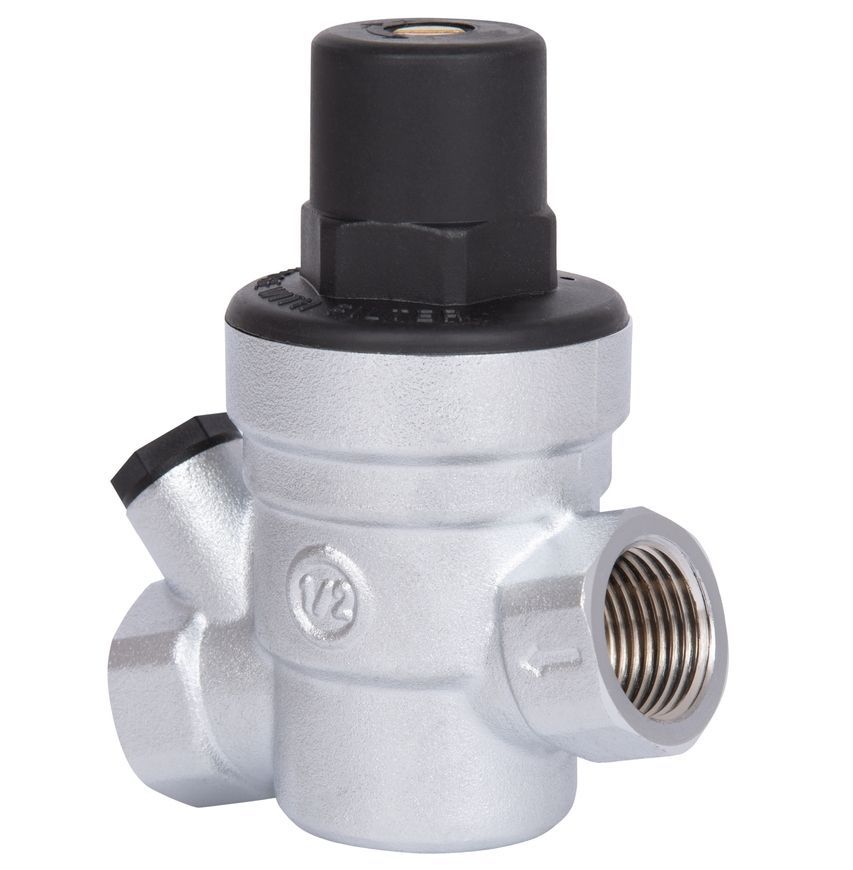 Редуктор тиску води Thermo Alliance Standart 1/2" ВР мембранний, під манометр SD194 - SD194